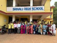 Visit to Srivali High School - Kara Seva Shivir - SCM Shirali - 2025 - Day 5 (1 Jan 2026)